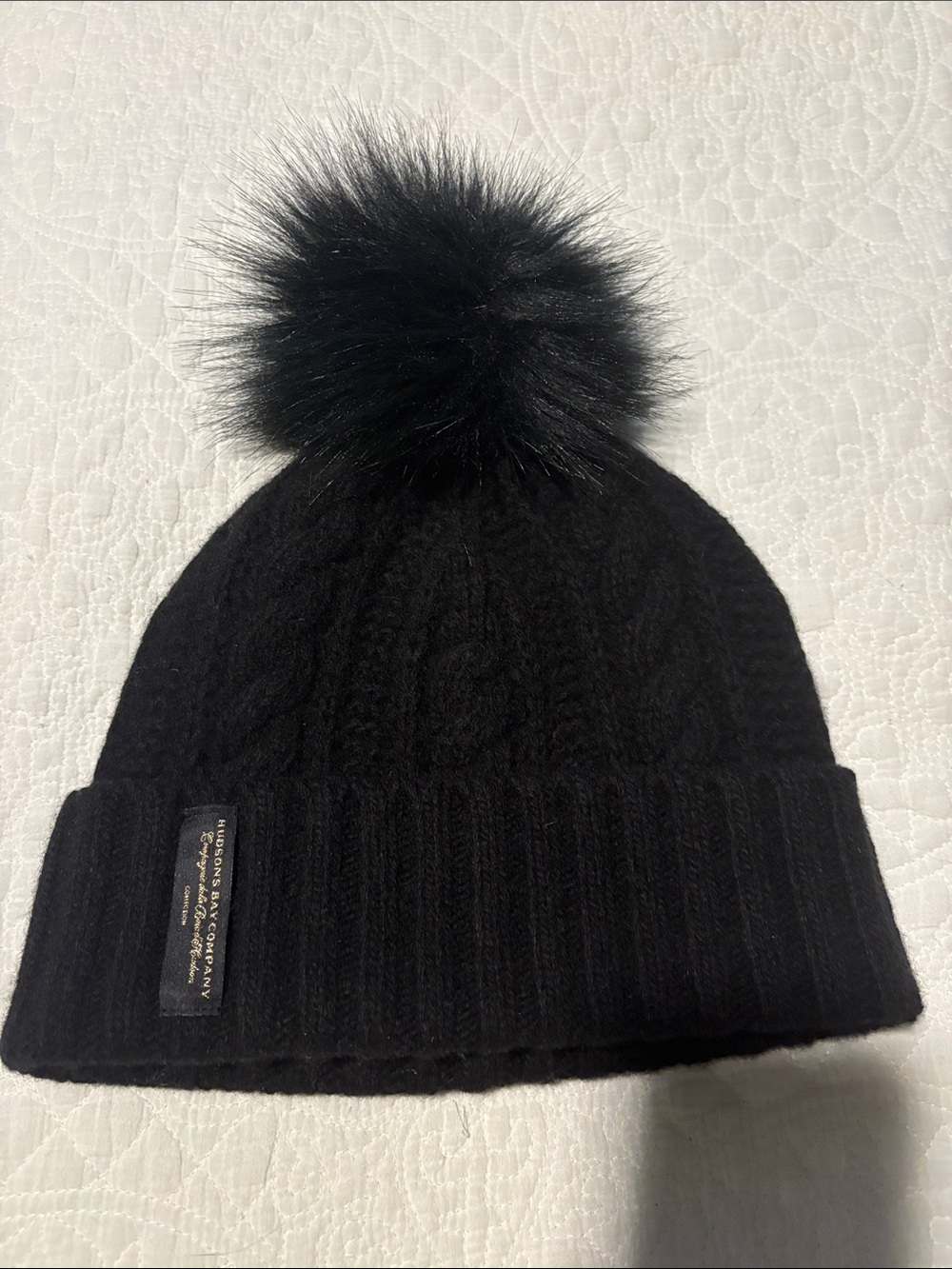 💖Hudson’s Bay cashmere hat